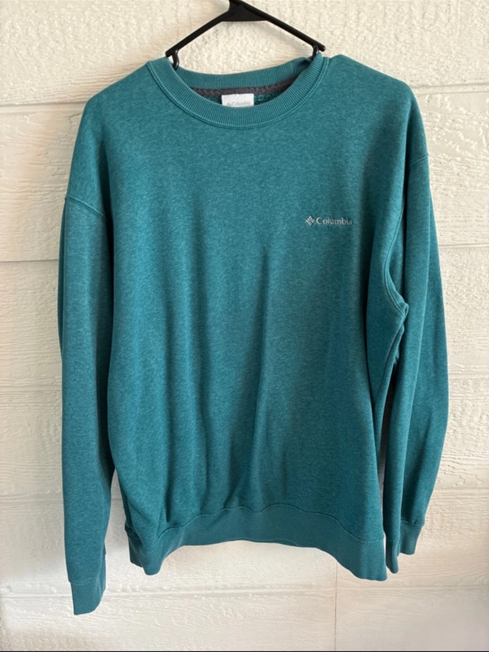 Columbia Teal Green Crewneck Sweatshirt